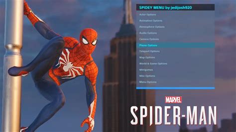 nexus mods spiderman|night menu spider-man nexus mod.